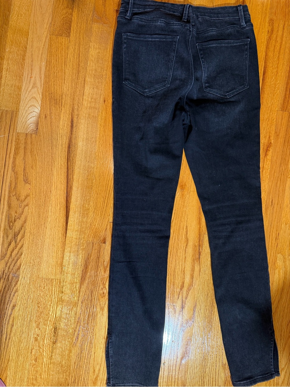 Good American Black Skinny Jeans - High-Rise Stretch | Size 10 - Picture 2 of 8
